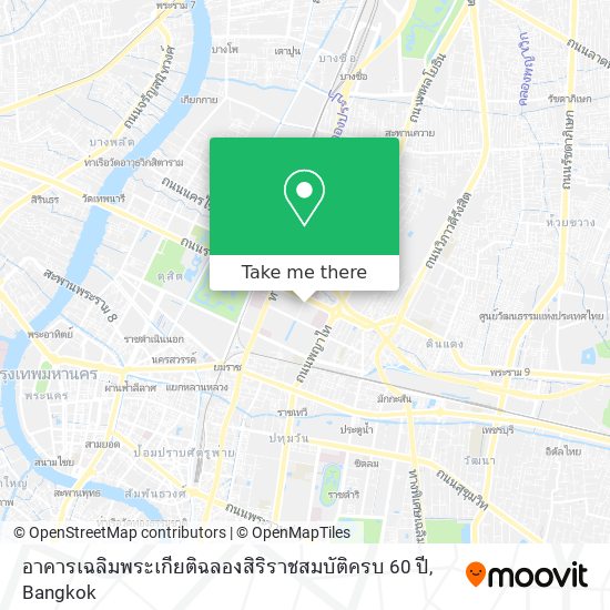 อาคารเฉลิมพระเกียติฉลองสิริราชสมบัติครบ 60 ปี map