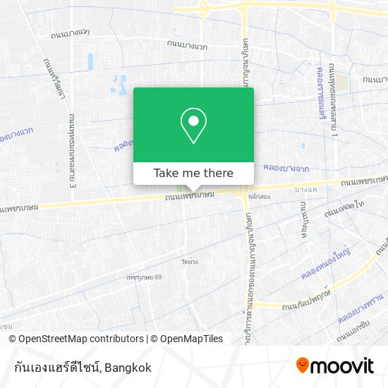 กันเองแฮร์ดีไซน์ map