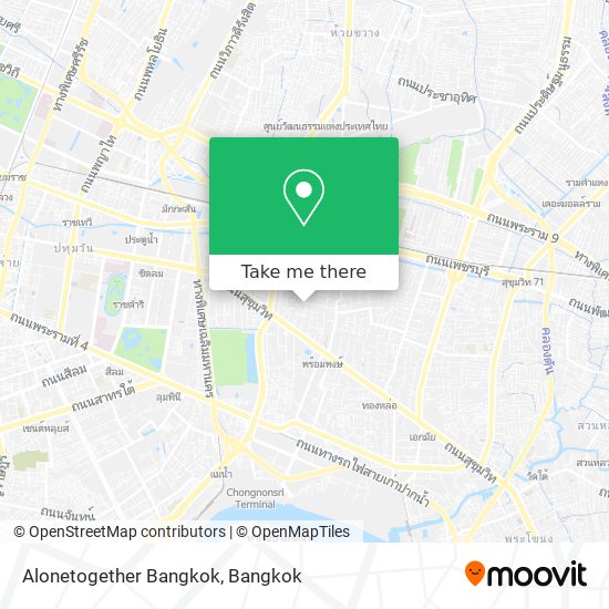 Alonetogether Bangkok map