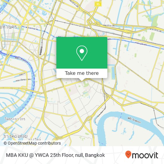 MBA KKU @ YWCA 25th Floor, null map
