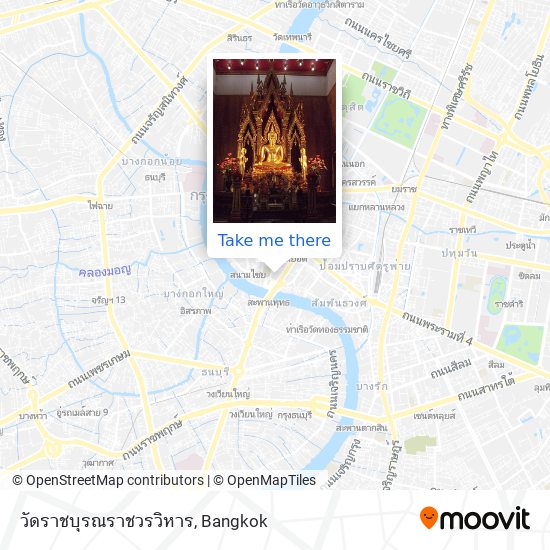 วัดราชบุรณราชวรวิหาร map