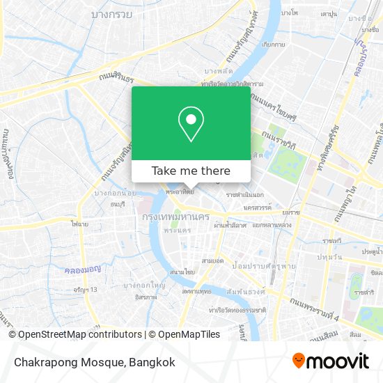 Chakrapong Mosque map