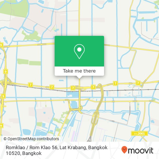 Romklao / Rom Klao 56, Lat Krabang, Bangkok 10520 map