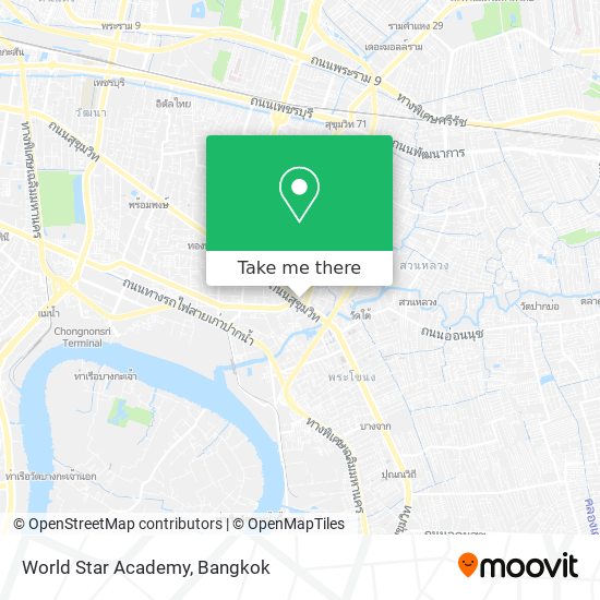World Star Academy map