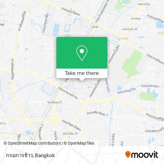 กรมการข้าว map