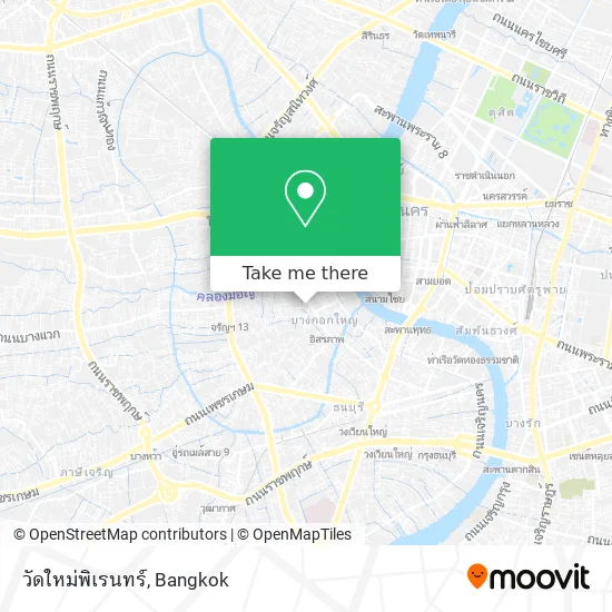 วัดใหม่พิเรนทร์ map