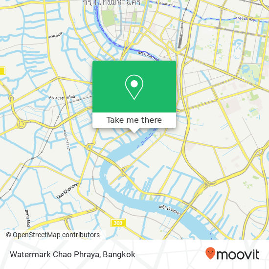 Watermark Chao Phraya map