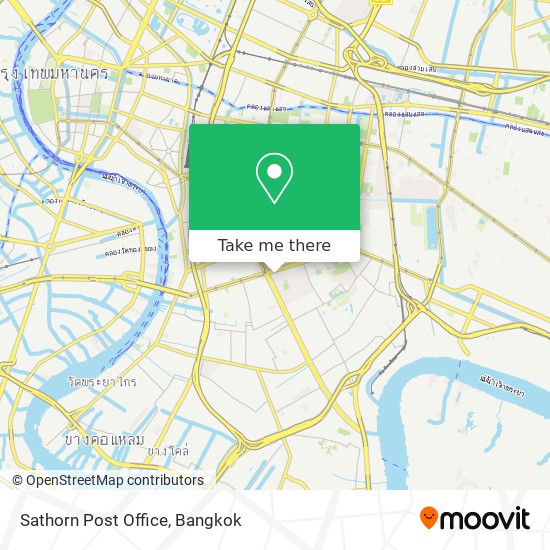 Sathorn Post Office map