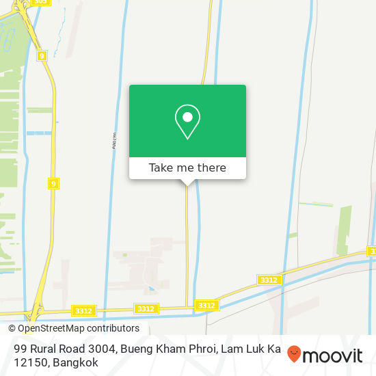 99 Rural Road 3004, Bueng Kham Phroi, Lam Luk Ka 12150 map