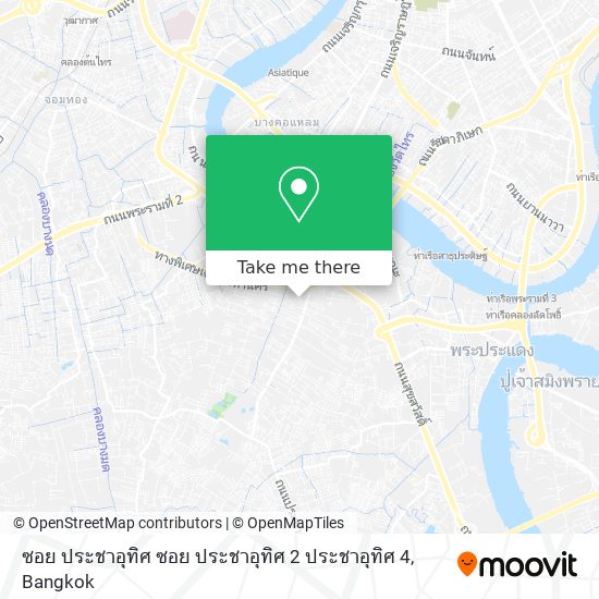 ซอย ประชาอุทิศ ซอย ประชาอุทิศ 2 ประชาอุทิศ 4 map