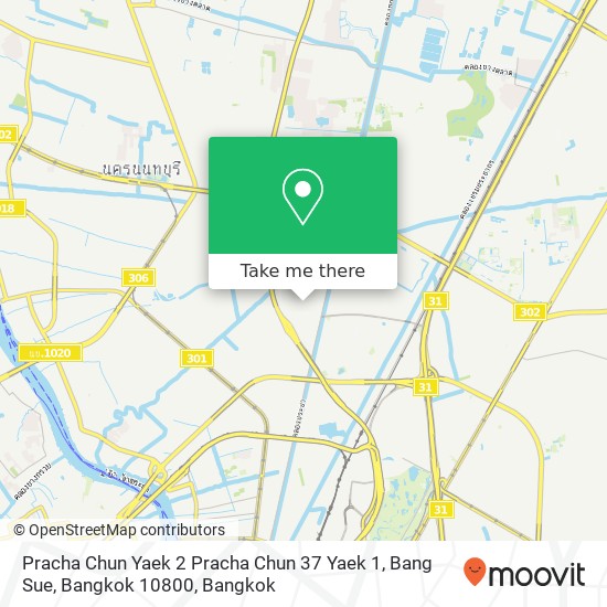 Pracha Chun Yaek 2 Pracha Chun 37 Yaek 1, Bang Sue, Bangkok 10800 map