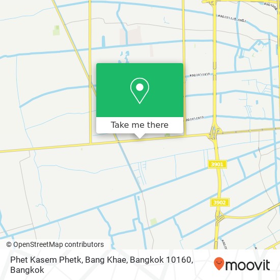 Phet Kasem Phetk, Bang Khae, Bangkok 10160 map