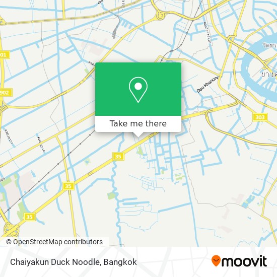 Chaiyakun Duck Noodle map