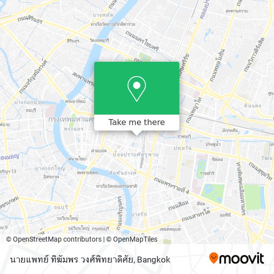 นายแพทย์ ทิฆัมพร วงศ์พิทยาดิศัย map