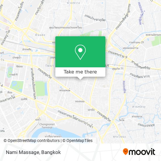 Nami Massage map