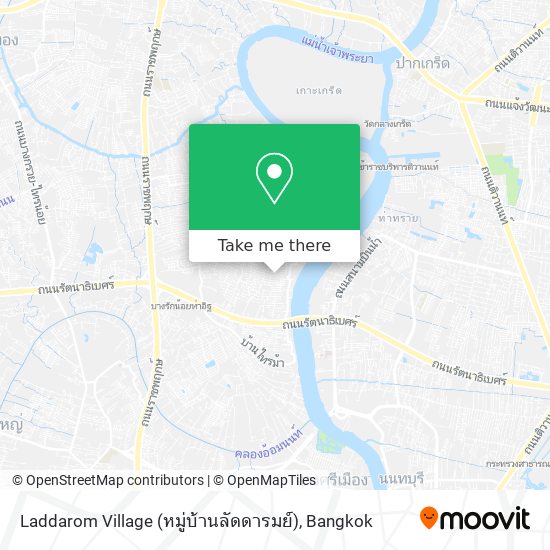 Laddarom Village (หมู่บ้านลัดดารมย์) map