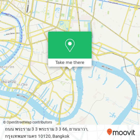 ถนน พระราม 3 3 พระราม 3 3 66, ยานนาวา, กรุงเทพมหานคร 10120 map