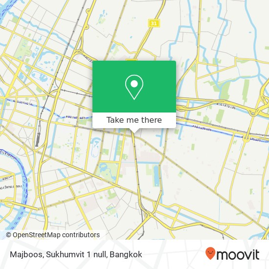 Majboos, Sukhumvit 1 null map
