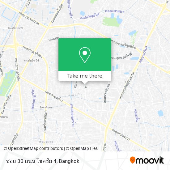 ซอย 30 ถนน โชคชัย 4 map