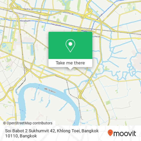 Soi Babot 2 Sukhumvit 42, Khlong Toei, Bangkok 10110 map