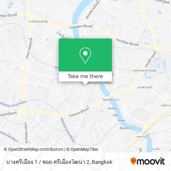 บางศรีเมือง 1 / ซอย ศรีเมืองวัฒนา 2 map