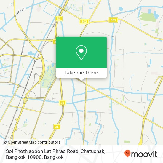 Soi Phothisopon Lat Phrao Road, Chatuchak, Bangkok 10900 map