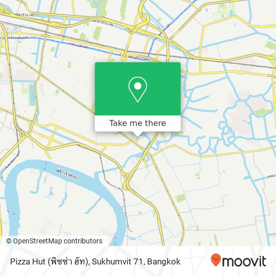 Pizza Hut (พิซซ่า ฮัท), Sukhumvit 71 map