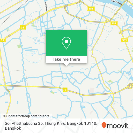 Soi Phutthabucha 36, Thung Khru, Bangkok 10140 map