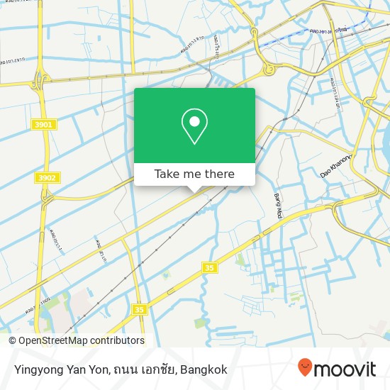 Yingyong Yan Yon, ถนน เอกชัย map