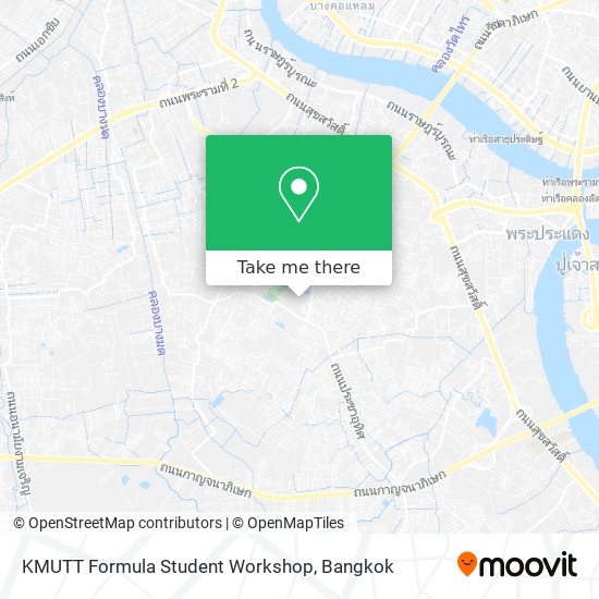 KMUTT Formula Student Workshop map