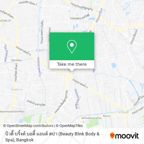 บิวตี้ บริ้งค์ บอดี้ แอนด์ สปา (Beauty Blink Body & Spa) map