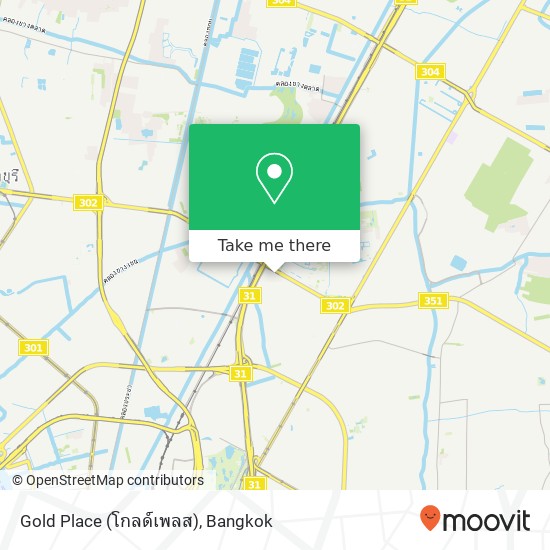 Gold Place (โกลด์เพลส) map