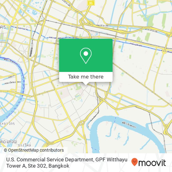 U.S. Commercial Service Department, GPF Witthayu Tower A, Ste 302 map