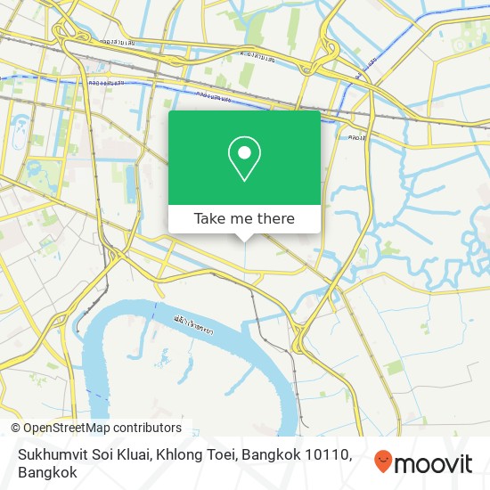 Sukhumvit Soi Kluai, Khlong Toei, Bangkok 10110 map