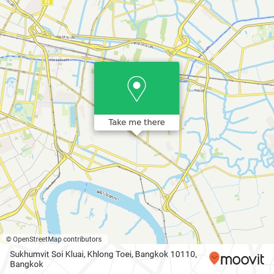 Sukhumvit Soi Kluai, Khlong Toei, Bangkok 10110 map