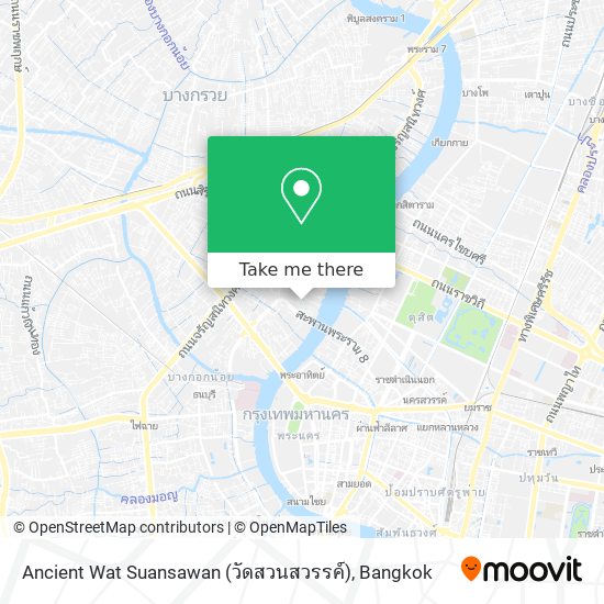 Ancient Wat Suansawan (วัดสวนสวรรค์) map