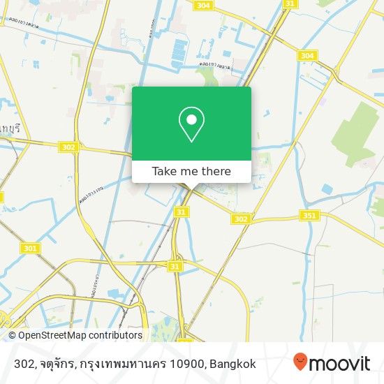 302, จตุจักร, กรุงเทพมหานคร 10900 map