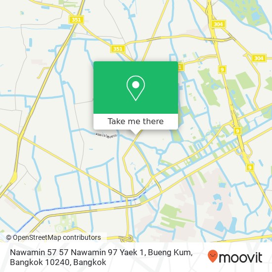 Nawamin 57 57 Nawamin 97 Yaek 1, Bueng Kum, Bangkok 10240 map