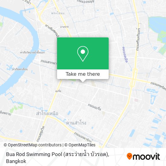 Bua Rod Swimming Pool (สระว่ายน้ำ บัวรอด) map