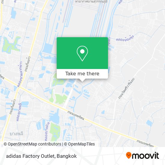 adidas Factory Outlet map