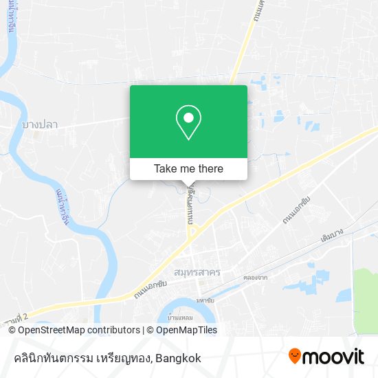 คลินิกทันตกรรม เหรียญทอง map