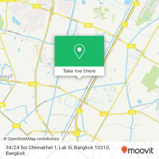 34 / 24 Soi Chinnakhet 1, Lak Si, Bangkok 10210 map