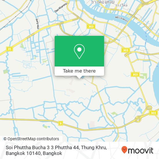Soi Phuttha Bucha 3 3 Phuttha 44, Thung Khru, Bangkok 10140 map