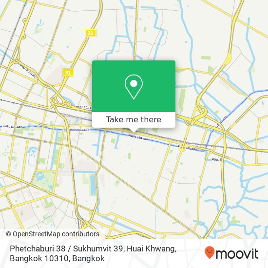 Phetchaburi 38 / Sukhumvit 39, Huai Khwang, Bangkok 10310 map