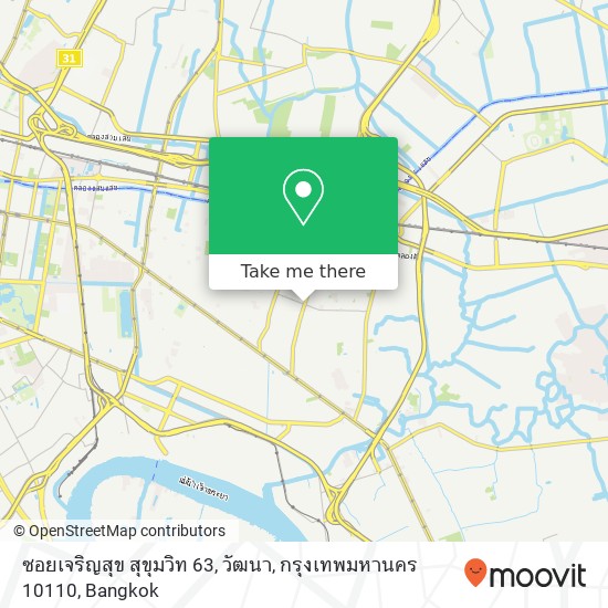 ซอยเจริญสุข สุขุมวิท 63, วัฒนา, กรุงเทพมหานคร 10110 map