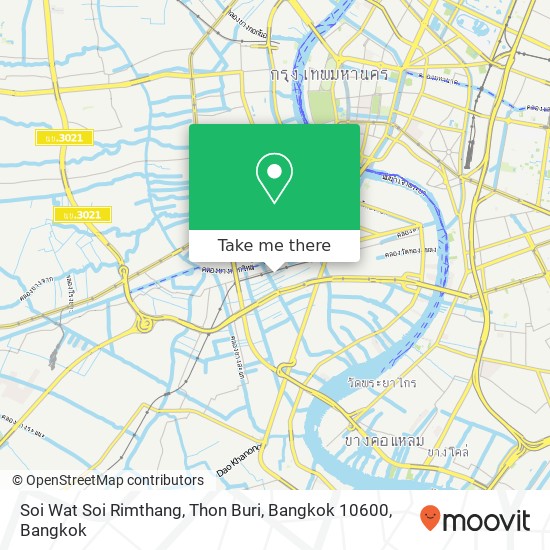 Soi Wat Soi Rimthang, Thon Buri, Bangkok 10600 map