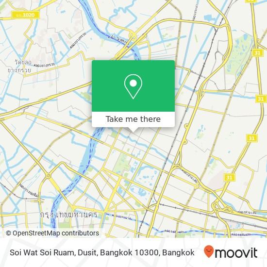 Soi Wat Soi Ruam, Dusit, Bangkok 10300 map