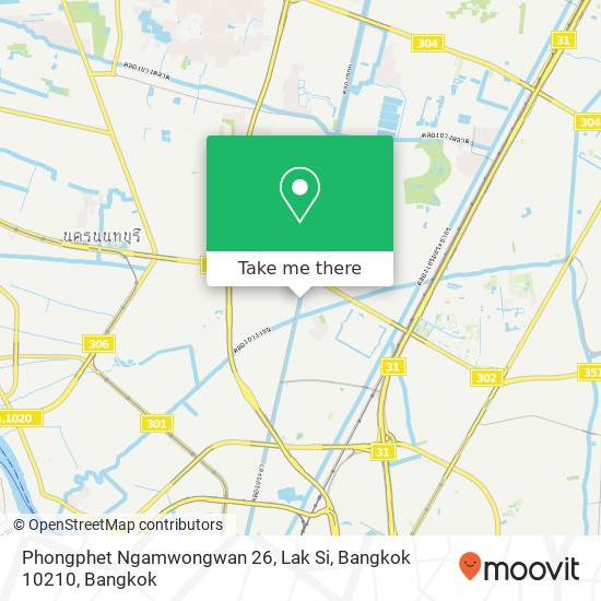 Phongphet Ngamwongwan 26, Lak Si, Bangkok 10210 map