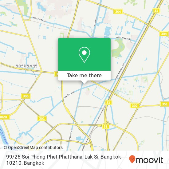 99 / 26 Soi Phong Phet Phatthana, Lak Si, Bangkok 10210 map