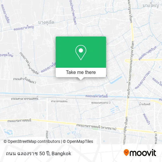 ถนน ฉลองราช 50 ปี map